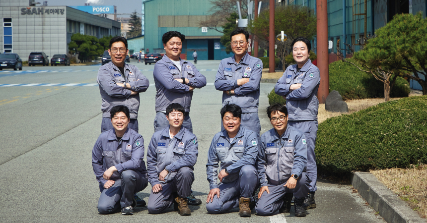 세아제강 업적상 수상팀